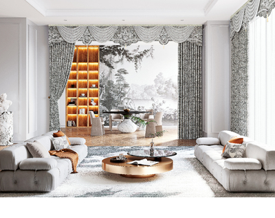 精简时代-Streamline the era 米兰窗帘 丝蒂娜系列 C28116E