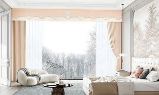 Quiet 静谧都市 City奥斯汀黑金全遮光 A44056 米兰窗帘