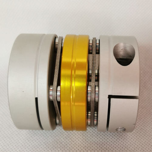 KH4-50 双节膜片联轴器 铝合金弹性连轴器 高精密不锈钢联轴器