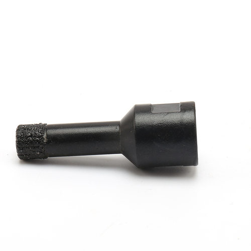 开孔m14钎焊开孔器15mm 黑色钎焊干打瓷砖钻头金刚石开孔器
