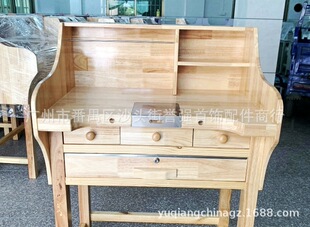 全橡木拼接工作台 珠宝加工桌子打金台首饰执模台 金店维修功夫台