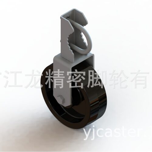 管型脚轮管型安装脚轮农场铁门脚轮驱动滑轮厂家工业橡胶门轮