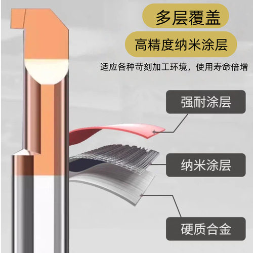 依利峰MGR系列小孔径镗刀钨钢合金防震车床槽刀数控镗孔刀内孔刀