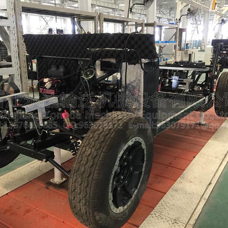 新能源汽车、客车、卡车、货车总装线  新能源车底盘预装线
