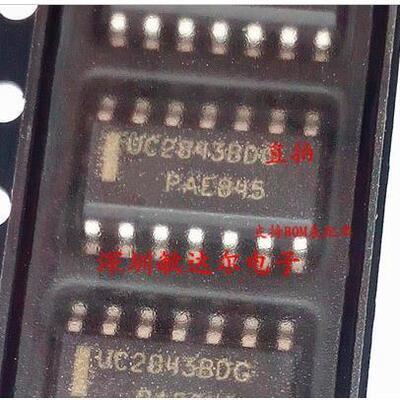 全新UC2843BDR2G UC2843BDR2 UC2843 UC2843BDG SOP14芯片