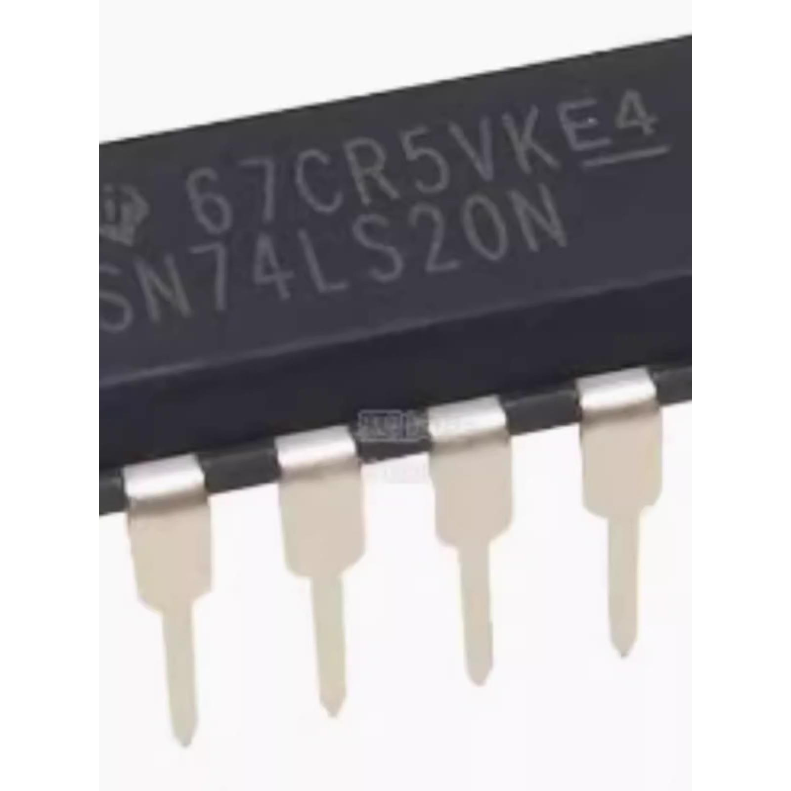 SN74LS20N 全新原装 HD74LS20P DIP-14 原装进口 直插 74LS20N