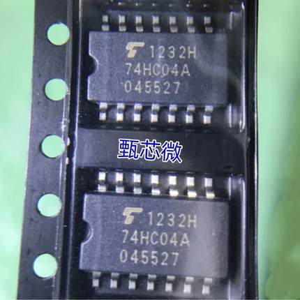 TC74HC04AF 丝印74HC04A 中体贴片SO-14 可直拍现货 全新原装