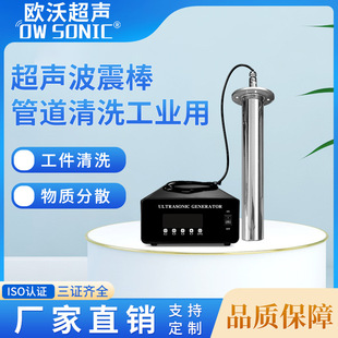 投入式超声波清洗棒管道清洗污水处理工业用除油除污均质分散器