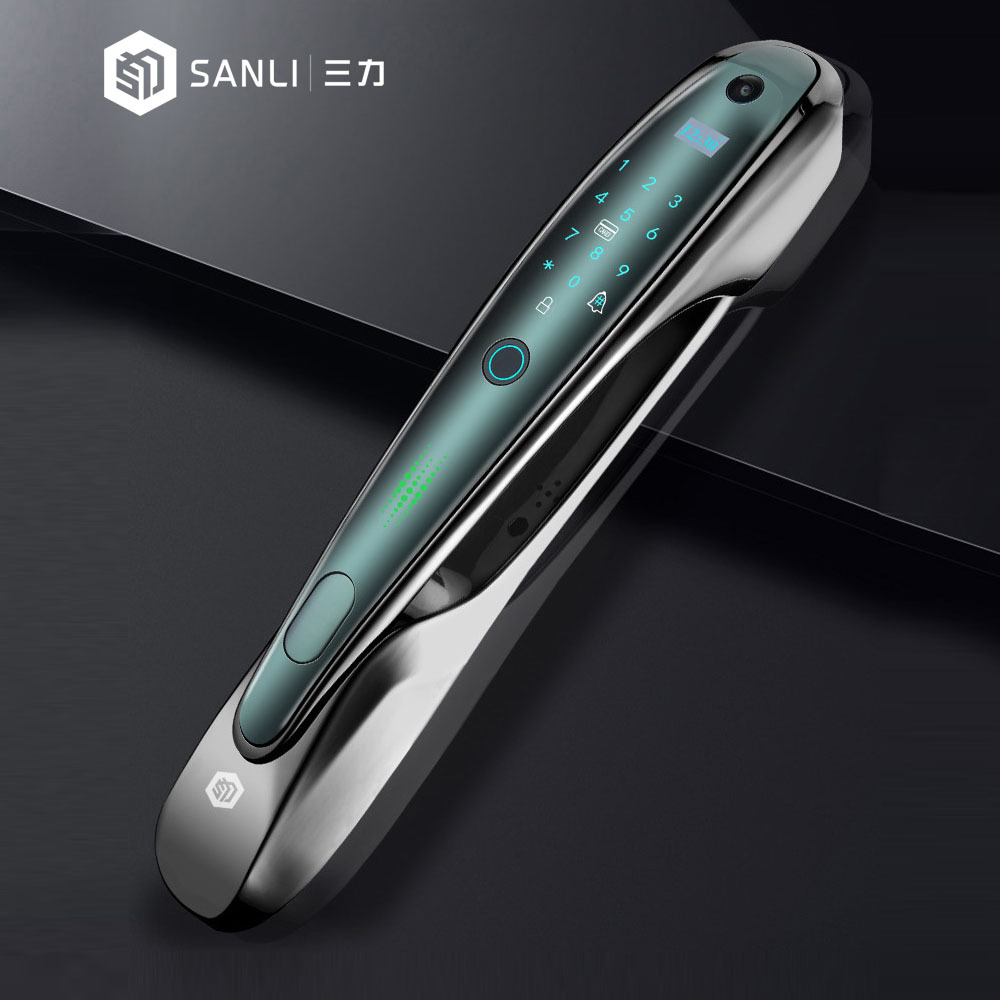 智能锁家用全自动指纹锁刷卡远程密码锁入户门指纹人脸识别锁