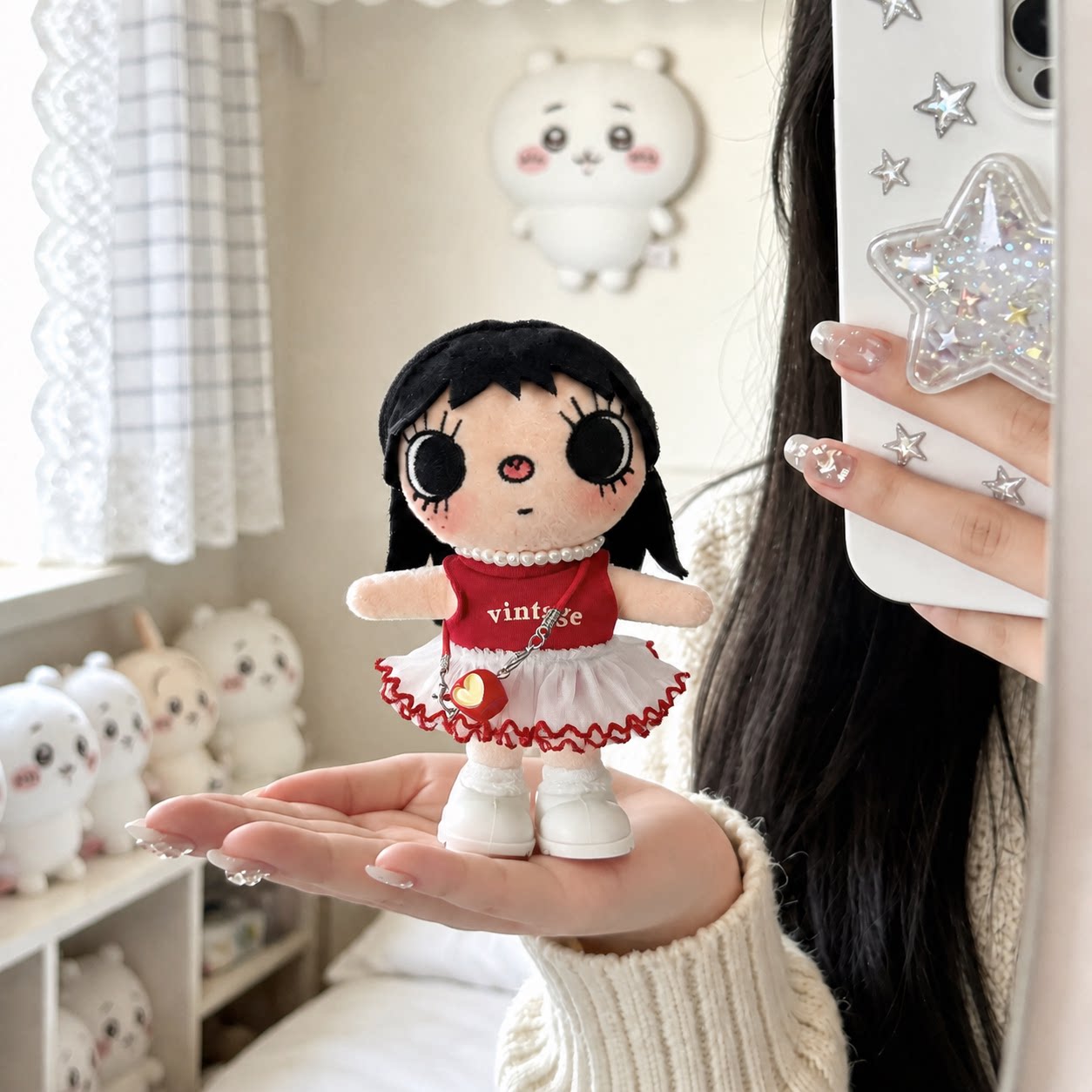 小玉yuy甜美连衣裙娃衣套装ins风