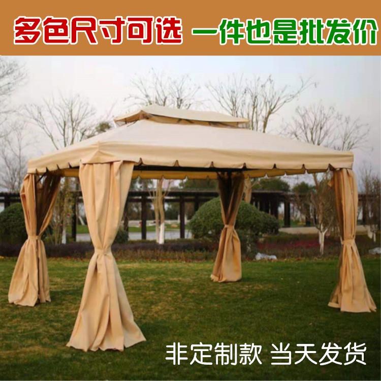 户外帐篷罗马蓬露天遮阳棚户外四脚棚子凉亭广告活动展销帐篷雨棚