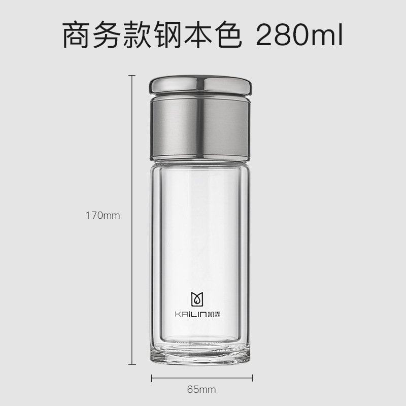 女士茶水分离玻璃杯简约泡茶杯硅胶杯套防烫水杯带提手防摔时尚,家居饰品,香薰摆件,淘宝优惠券,粉丝福利购,淘宝优惠卷