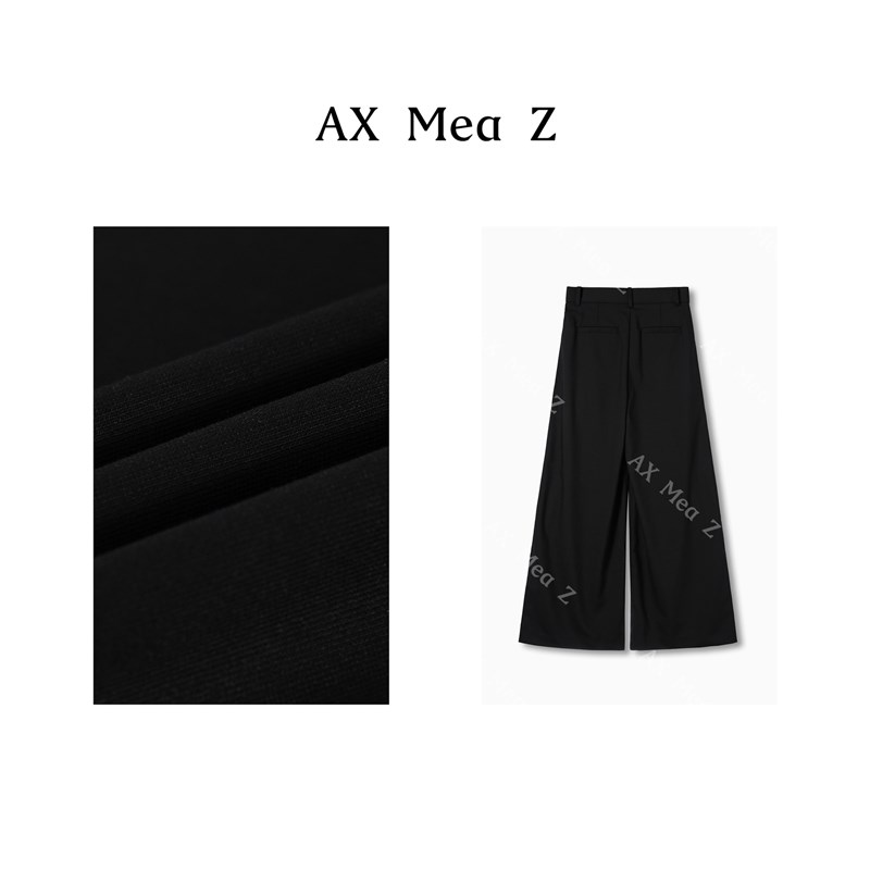 AX Mea Z-精裁重工阔腿休闲裤AXN2043(特价不退换)