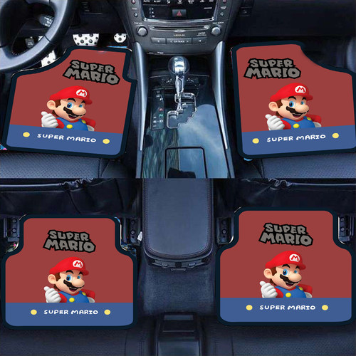 卡通汽车脚垫可爱潮流耐磨可水洗