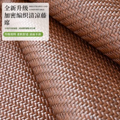 藤席沙发凉席垫夏季夏天皮沙发垫凉垫防滑2025新款夏用套罩坐垫子