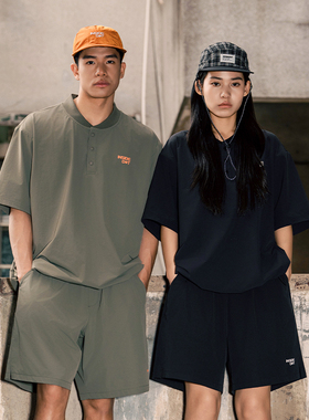 INSIDEDOT 2025春夏新款经典轻薄速干短袖衬衫男T恤