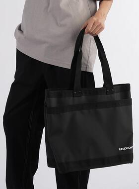 INSIDEDOT 经典系列周边大容量单肩包潮牌LOGO简约电脑通勤托特包