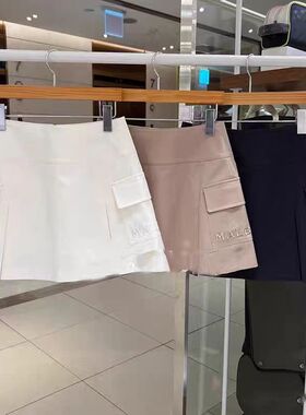 25春夏女士高尔夫球裙中腰工装褶皱运动A字半身短裙百搭舒适裙子