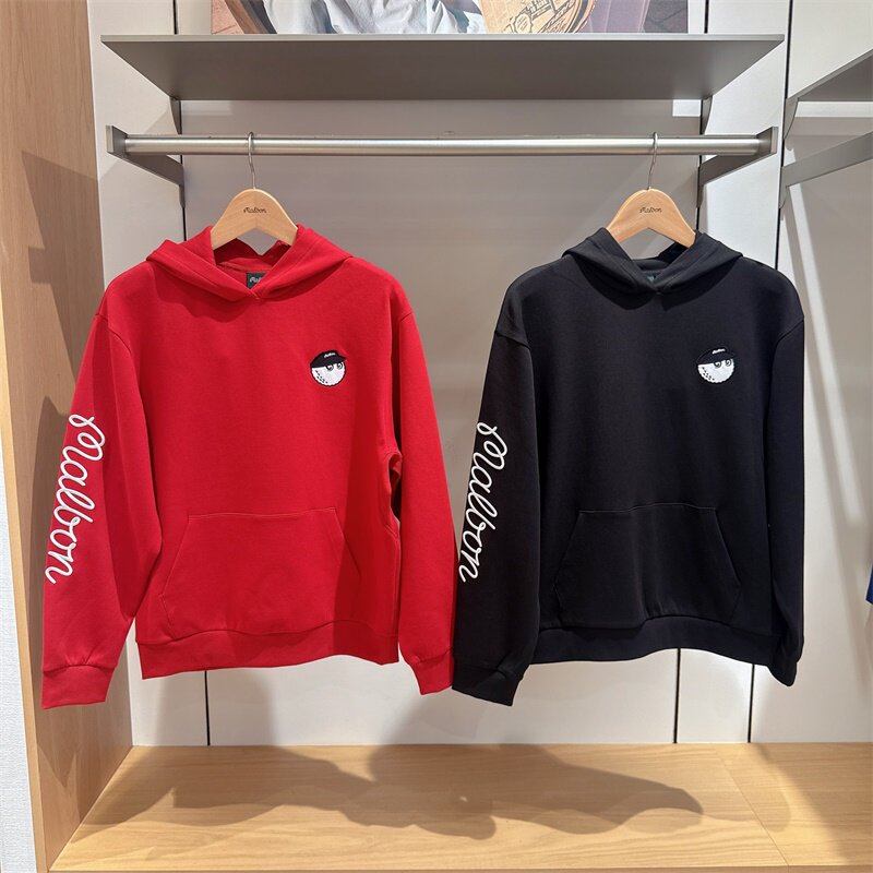高尔夫球服男士连帽保暖卫衣
