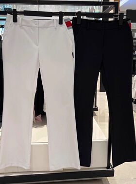 女士高尔夫服装弹力运动长裤2026春夏新款百搭气质修身直筒裤子女