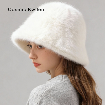 COSMICKWLLEN冬季大头围毛绒帽