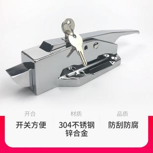 1178冷库门锁冷藏速冻库凸门半埋门安全锁把手烘箱烤箱冰柜门配件
