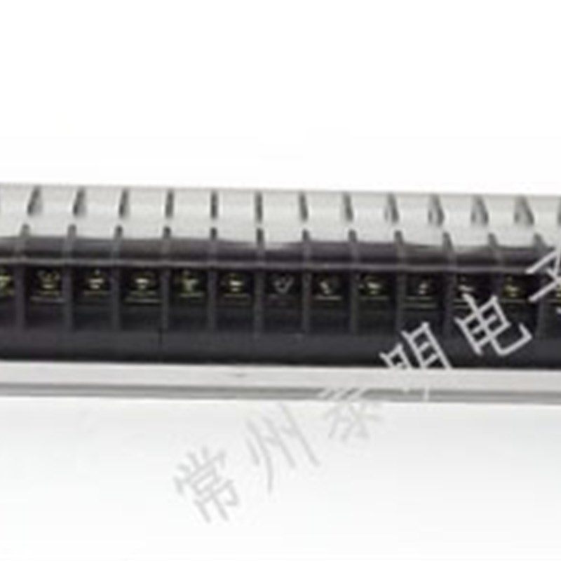 接线排连接器15A电流40位接线端子排板TD-1540电箱机柜接插件P安
