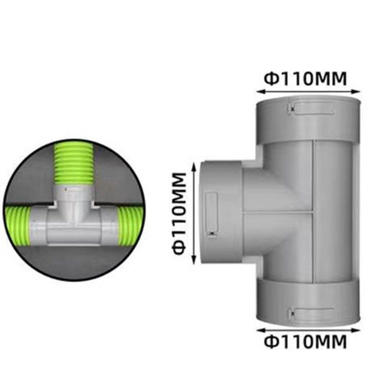 新风配件PE正三通斜三通通风管道160 110三通75系统大小直接 万鹏,纺织面料/辅料/配套,其他纺织机械,淘宝优惠券,粉丝福利购,淘宝优惠卷