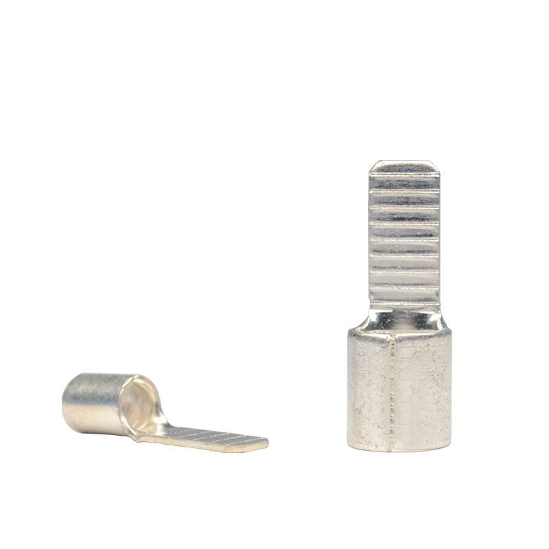 C45-16平方插片端子 DZu47空开插针紫铜焊口接线鼻子 16平方50只