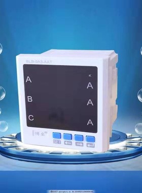 0-10V转速表数显表变频器频率表单三相 电流表 4-20mADP3电压功率