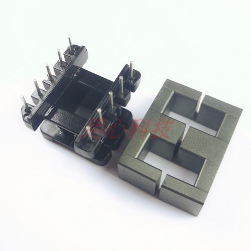 EE28磁芯f 锰锌铁氧体 高频变压器PC40材质 立式5+5骨架 大功率型