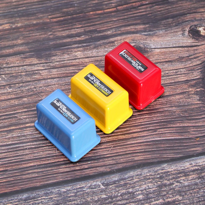皮匠老王 日本进口田岛打磨块 比三角研磨器好用的封边工具
