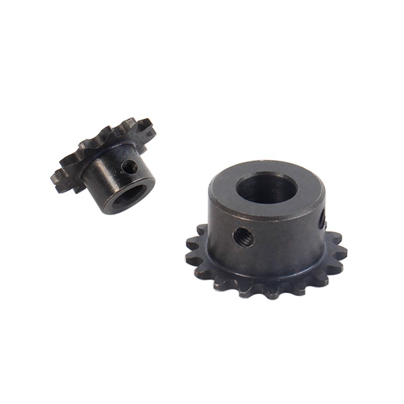 SP15B链轮 03C链轮节距4.7625  45钢材质 成品孔带顶丝 11-26齿