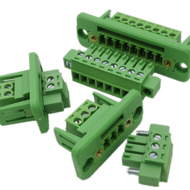 穿墙免焊固定面板15EDGWC-3.81mm带法兰2EDGWC对插拔接线端子,搬运/仓储/物流设备,机械式停车设备（立体停车库）,淘宝优惠券,粉丝福利购,淘宝优惠卷