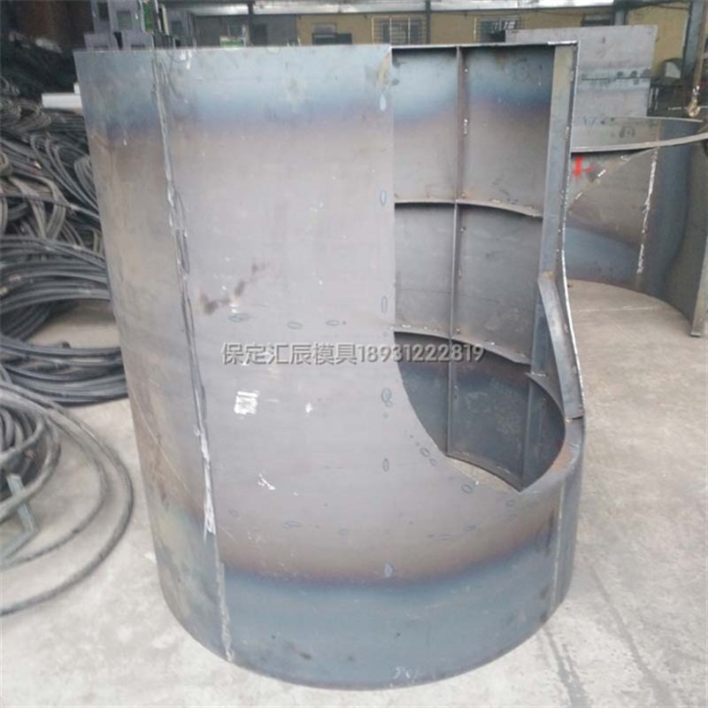 公路雨水沉泥检查井水泥现浇污水井观察井筒钢模具市政混凝土模具