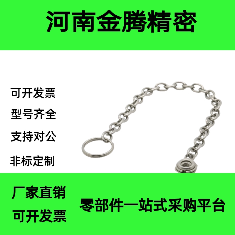 旋钮用防脱落型链条 HFY91-M3 4 M5 6 8 10-L150 250 350 DPCH3 5