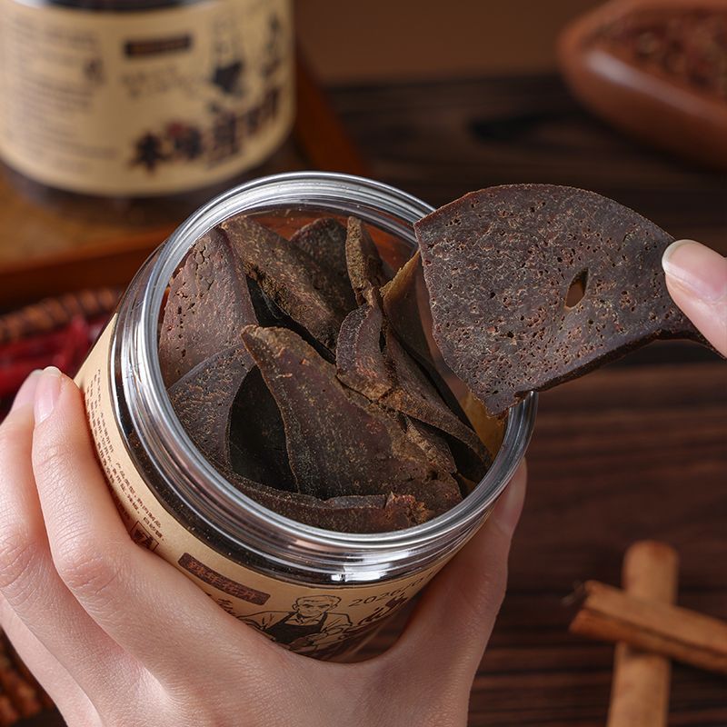 辣年花开本味传统猪肝下酒菜湖南平江特产健身低脂高蛋白解馋柴火