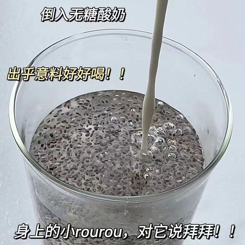正品奇亚籽独立小包装墨西哥代餐即食奇亚籽冲饮主食0糖0脂肪