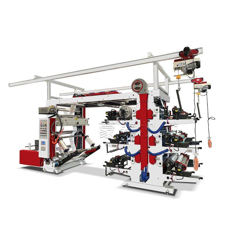 高速四色柔版印刷机柔性凸版印刷机设备厂家购物袋4色印刷机,机械设备,印刷设备,淘宝优惠券,粉丝福利购,淘宝优惠卷
