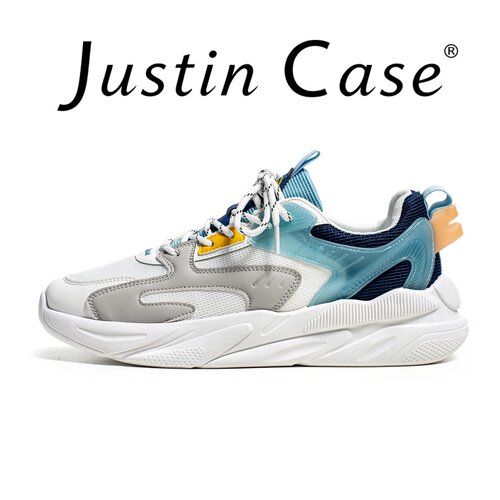 JustinCase透气增高老爹鞋男