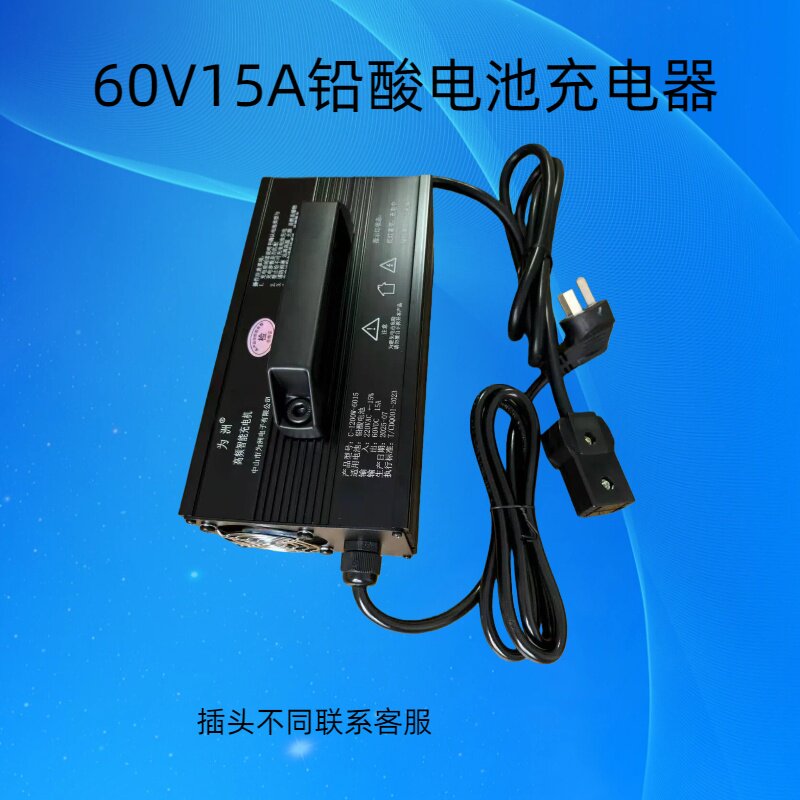 叉车充电器洗地机扫地机充电器观光车充电器12V24V48V60V