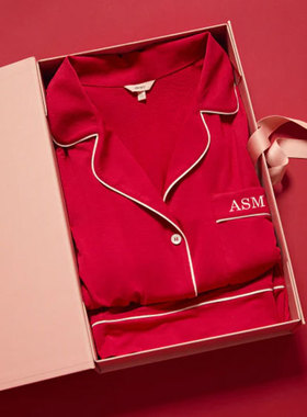 Eberjey私人定制  GISELE系列刺绣Logo 刺绣英文请确认