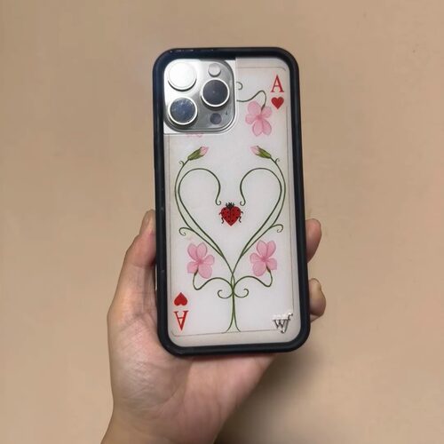 WFwe联名扑克牌红桃A手机壳