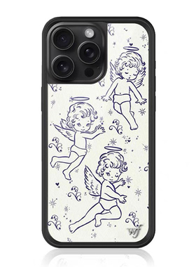 WFwe联名Cherubs三只天使适用iPhone16/15/1413ProMax/Plus手机壳Purple Posie Rosie12明星同款WF防摔保护套