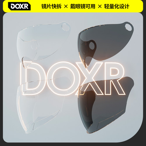 仅限电动摩托车DOXR镜片