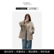 暗扣翻领风衣外套卡其色夹克 WRITTEN宽松中长款 现货 NOTHING