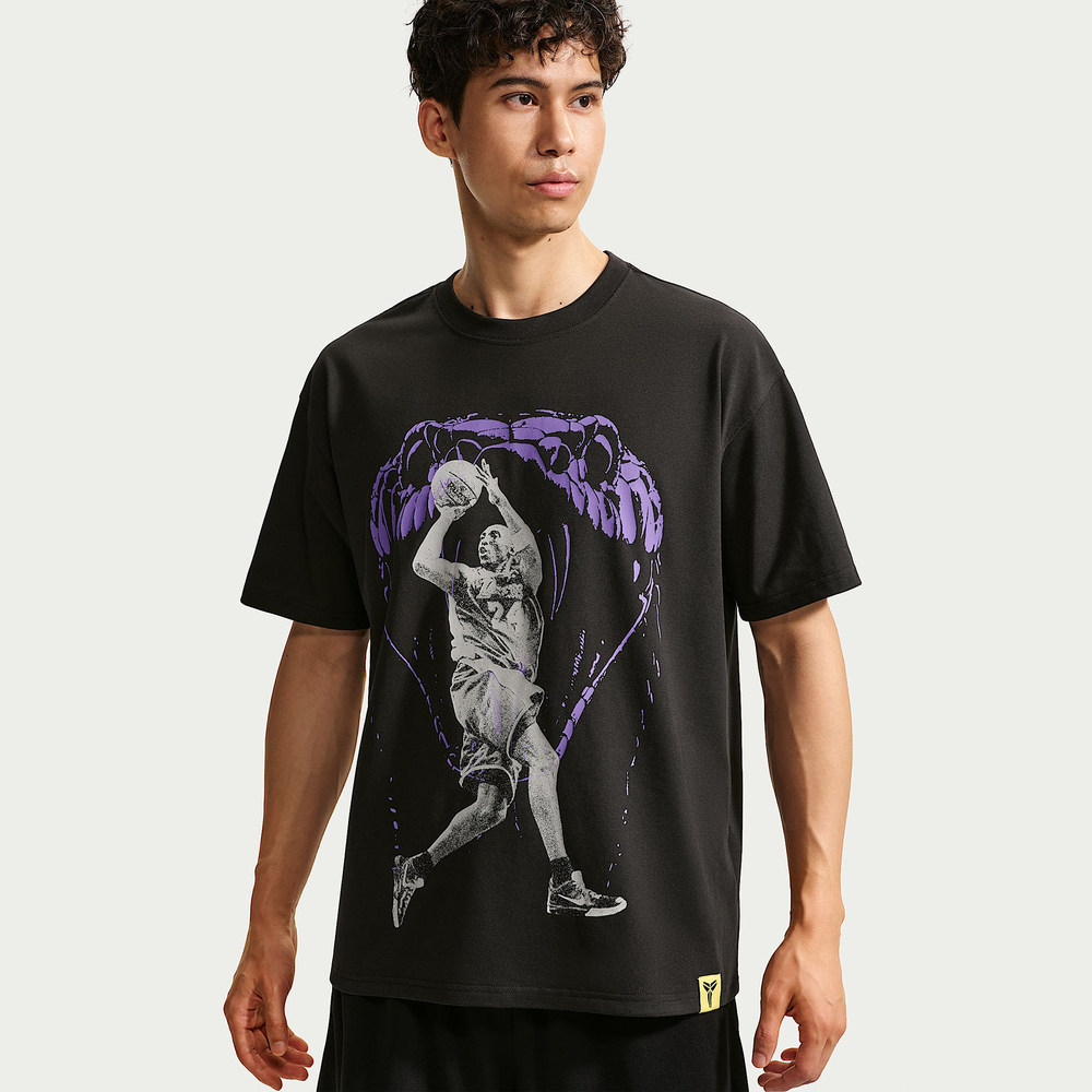NIKE耐克男子科比印花篮球文化运动休闲圆领短袖T恤IR6990-010