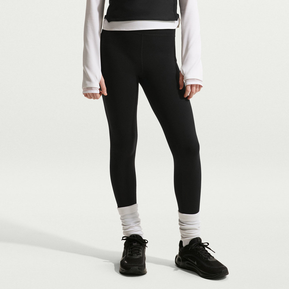 NIKE耐克女大童G MAVN DF HR FLTIGHT运动训练紧身长裤IM1762-010