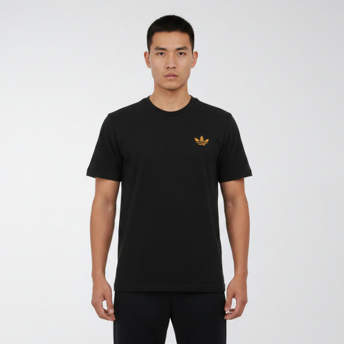 滔搏adidas阿迪达斯三叶草男子TREFOIL TEE运动休闲短袖T恤LE7353
