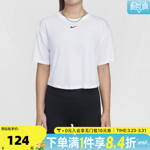 LOOSE TOP LBR运动短袖 100 NIKE耐克女大童DF T恤FZ5602 ONE